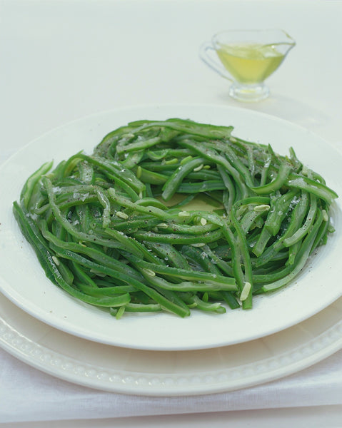 Green Beans with Lemon Infused Olive Oil